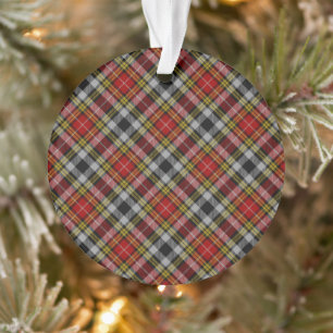 Buchanan Old Dress Tartan Family Plaid  Ornament