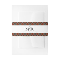 Buchanan Old Dress Tartan Invitation Wrap
