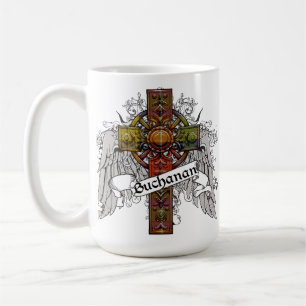 Buchanan Tartan Cross Coffee Mug