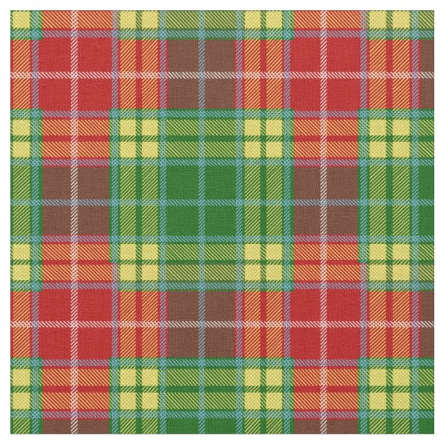 Buchanan Tartan Print Fabric (Close Up)