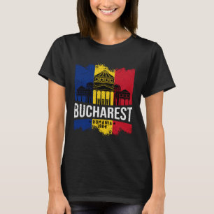 Bucharest Bucuresti Romania National Pride Patriot T-Shirt