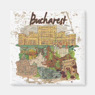 Bucharest Magnet