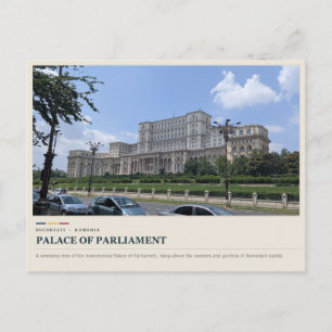 Bucharest Palace of Parliament Postcard