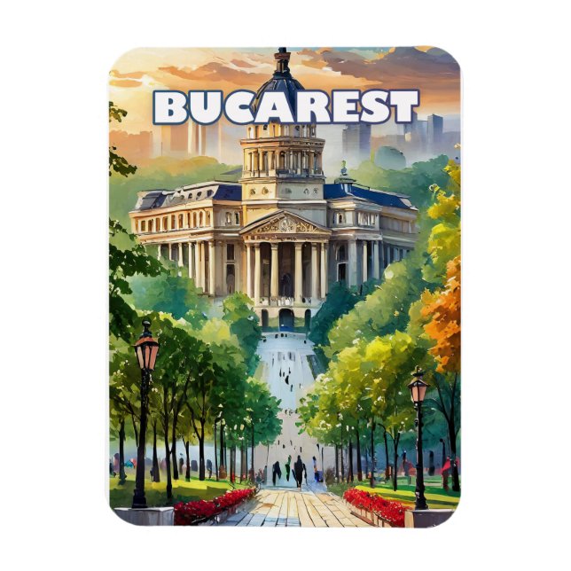 Bucharest reveals its charm magnet (Vertical)