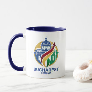 Bucharest Romania Eastern European Mug
