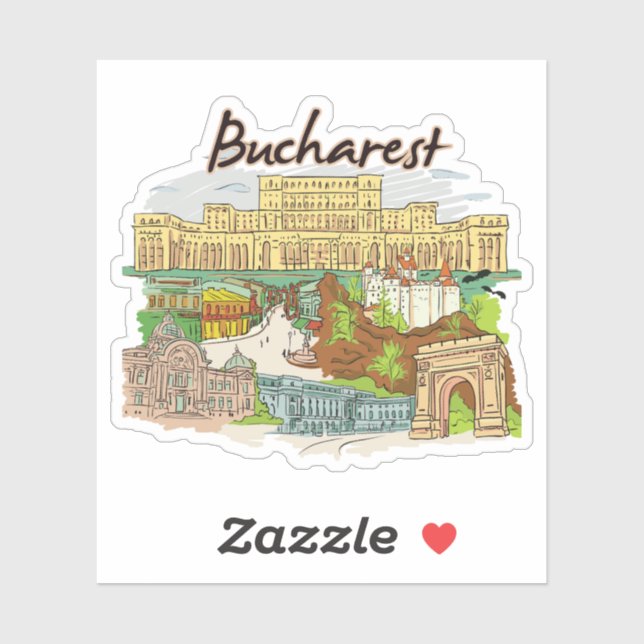 bucharest Rond Flag (Sheet)