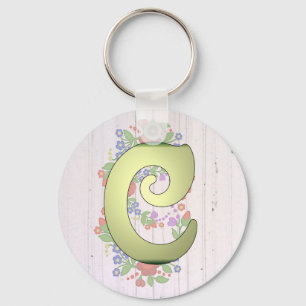 Buchstabe C Keychain