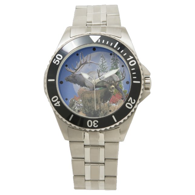 Buck and bull moon watch (Front)