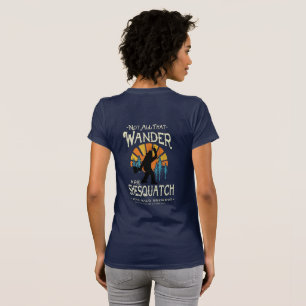 Buck Bald Brewing - All Those Who Wander -TShirt T-Shirt