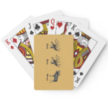 Buck Buck Moose Playing Cards