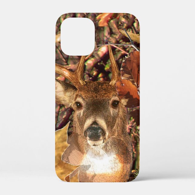 Buck Camouflage White Tail Deer Case-Mate iPhone Case (Back)