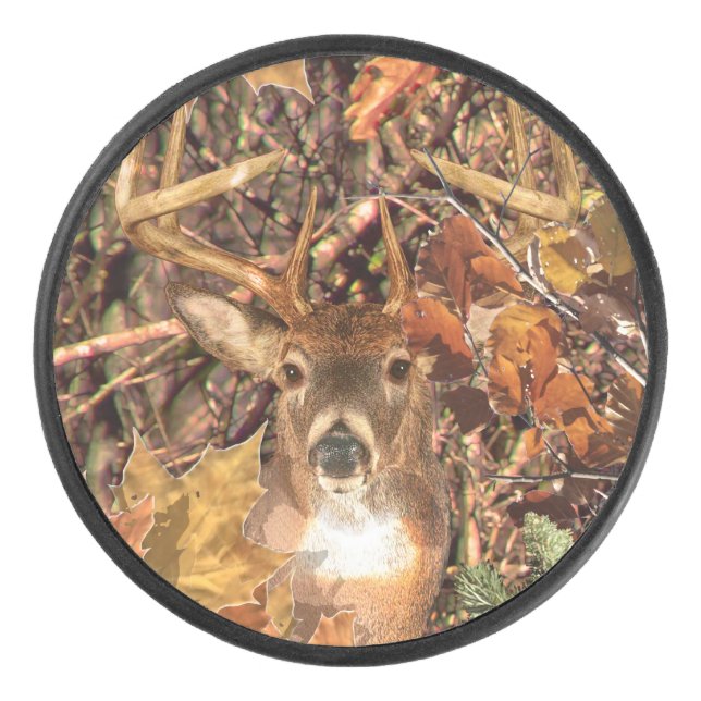 Buck Camouflage White Tail Deer Decor sur un (Devant)