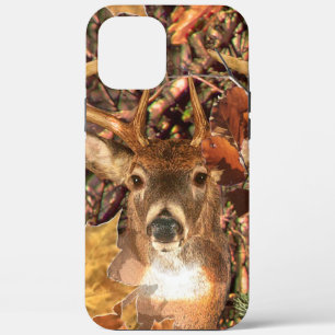 Buck Camouflage White Tail Deer iPhone 12 Pro Max Case