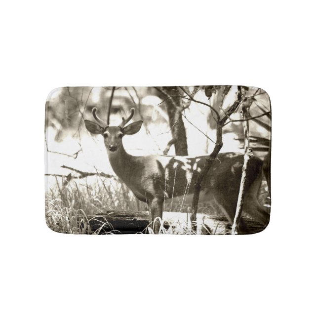 Buck Deer Bath Mat (Front)