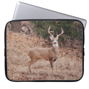 Buck Deer Big Antlers Nature Laptop Sleeve