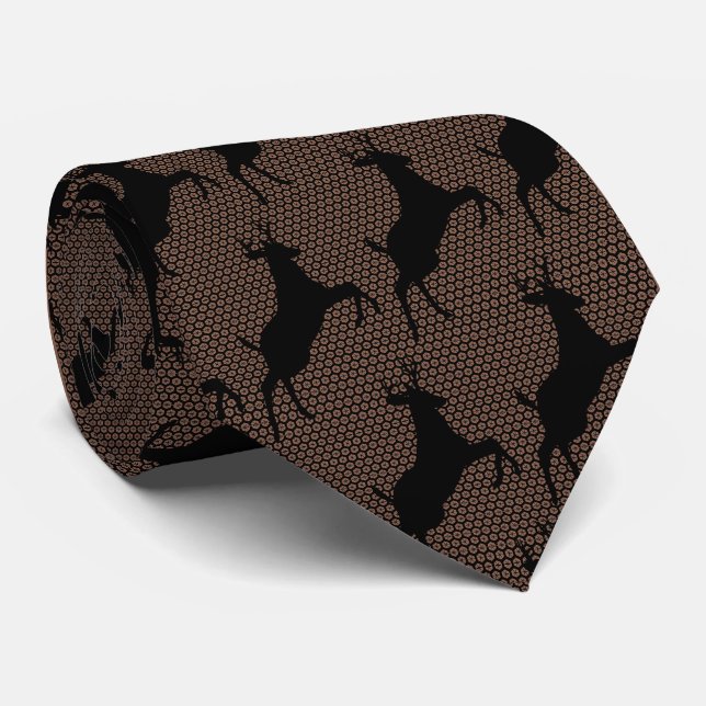 Buck Deer Tie (Rolled)