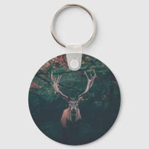 Buck Deer Wild Animal Keychain
