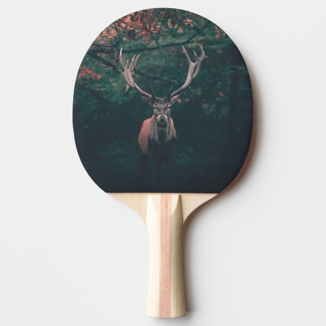 Buck Deer Wild Animal Ping Pong Paddle (Front)