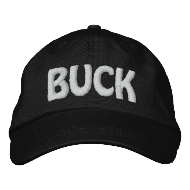 BUCK EMBROIDERED HAT (Front)