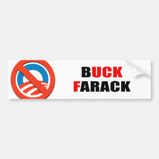 Buck Farack Bumper Sticker (Front)
