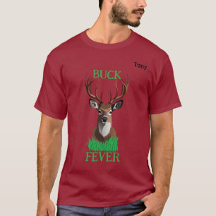 Buck Fever 12 point White Tail Buck T-Shirt
