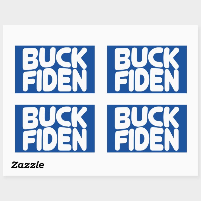 Buck Fiden Sticker (Sheet)