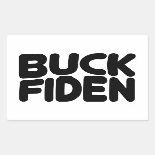 Buck Fiden Sticker