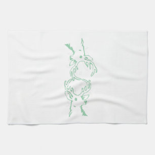 Buck Head Outline Kitchen Towel