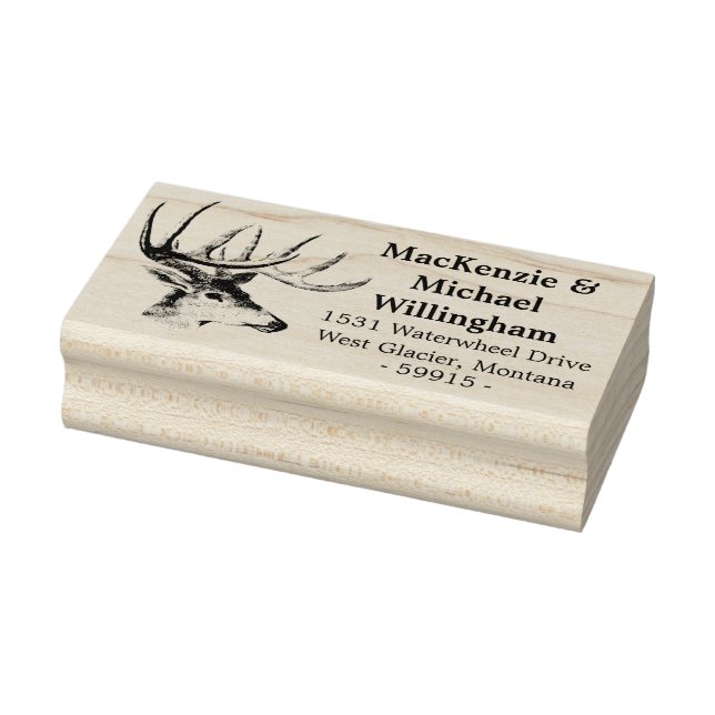 Buck Head Return Address Stamp (Stamp)