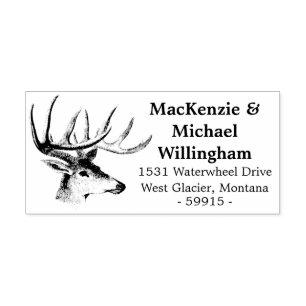 Buck Head Self Inking Return Address Stamp