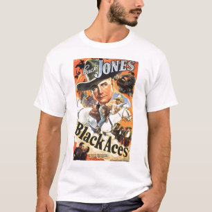 Buck Jones 1937 vintage movie ad T-shirt