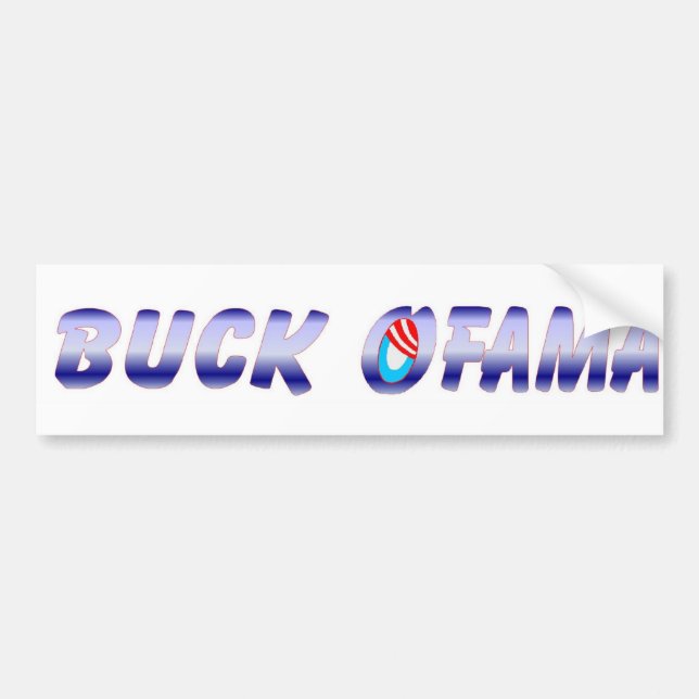BUCK OFAMA B STICKER (Front)