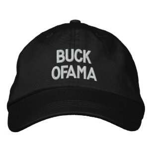BUCK OFAMA EMBROIDERED HAT
