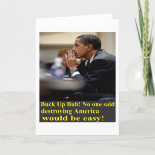 Buck Up Bub! Card