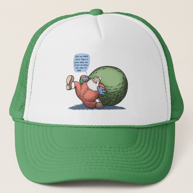 Buck Up Kiddo Trucker Hat (Front)