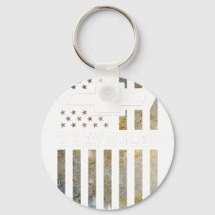 Buck Wear Chevy Camo Accent Flag 2 Keychain