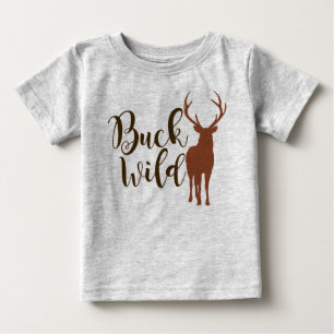 Buck Wild Kids T-Shirt Hunting Deer