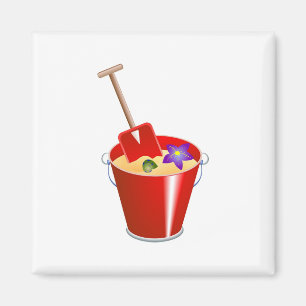 Bucket and Spade Magnet