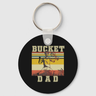 Bucket Dad Softll Dad Sell Funny Coach  Keychain