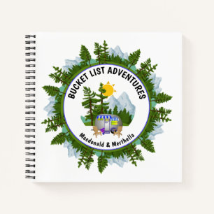 BUCKET LIST ADVENTURES Personalized Notebook