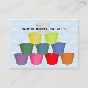 Bucket List Kit Business Card