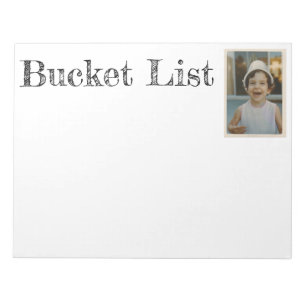 Bucket List Notepad