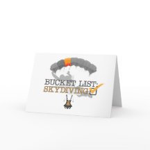 Bucket List: Skydiving (Customizable)