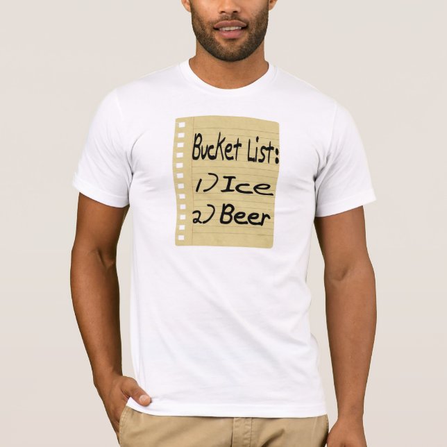 Bucket List T-Shirt (Front)