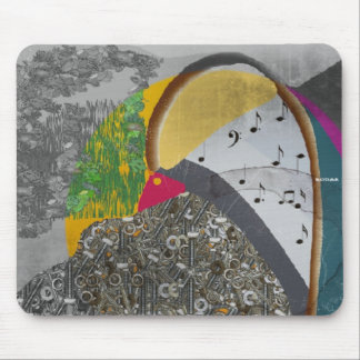 Bucket spill mouse pad