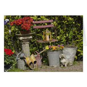 Buckets, shoes, and flowers, Zaanse Schans,
