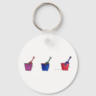 Buckets & Shovels Keychain