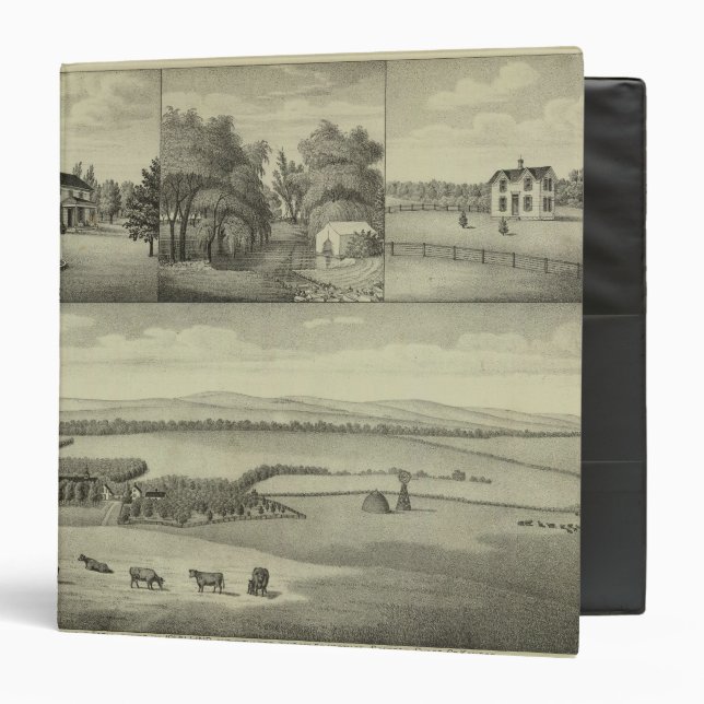 Buckeye Farm, Chase County, Kansas Binder (Front/Inside)