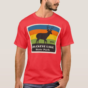 Buckeye Lake State Park Ohio Roaming Deer T-Shirt
