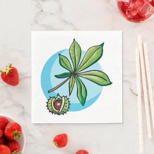 Buckeye Plant Napkins